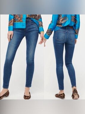 J. CREW | Eco Jean 9" High Rise Toothpick Jeans